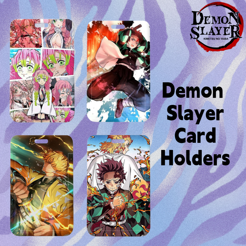 Lanyard Badge Holder - Demon Slayer ID Badge Holder with