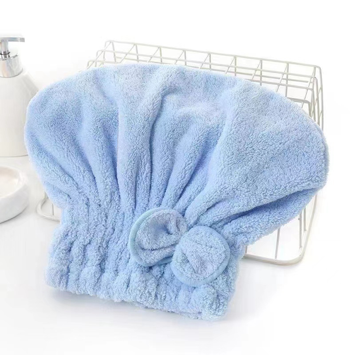 1Pc Microfiber Hair Drying Tow - Head Wrap Turban 리뷰 및 가격