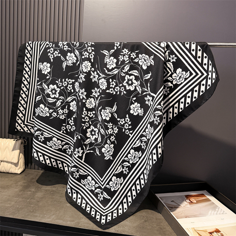1pcs 90*90cm Floral Printed La - Bandana Cotton 리뷰 및 가격