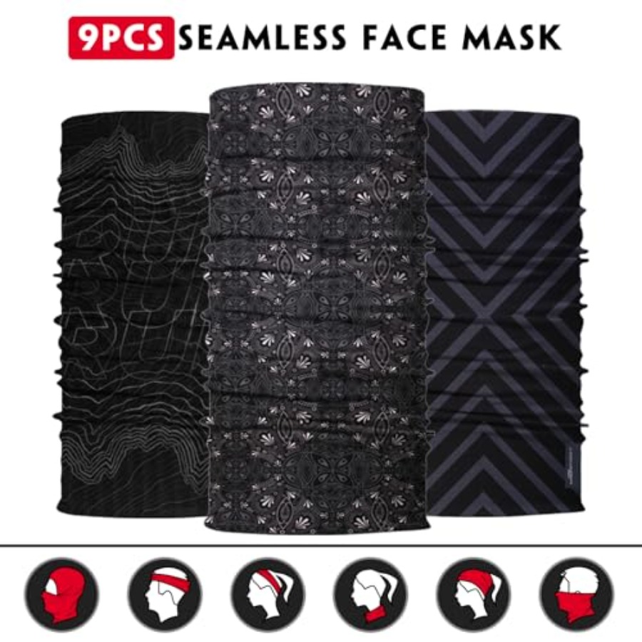 Neck Gaiter for Men Women Head - Face Scarf Mask 리뷰 및 가격