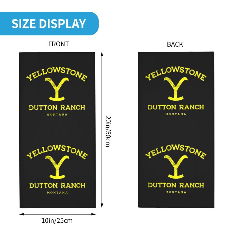 Yellowstone Dutton Ranch Print - Neck Warmer Tube 리뷰 및 가격