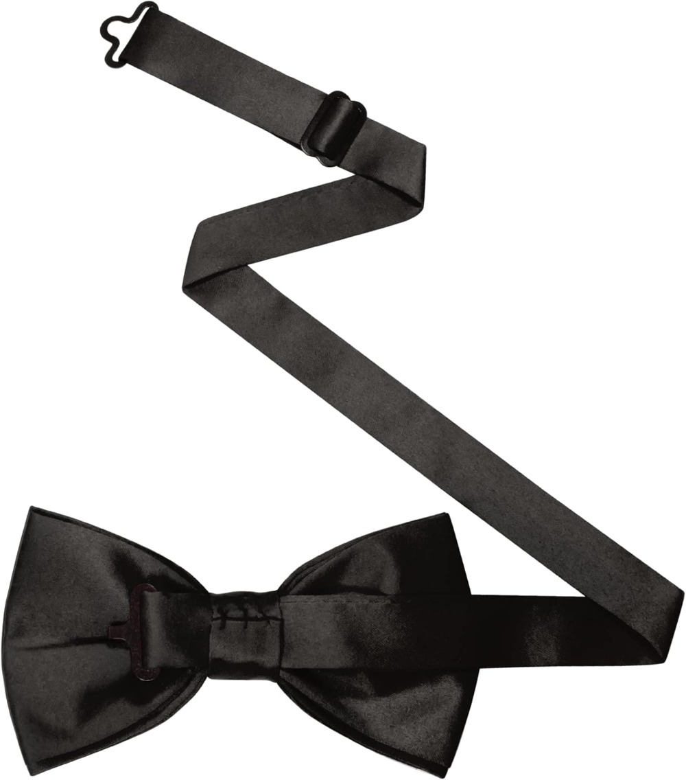 Solid Color Pre-tied Bow Tie A - Bow Tie Pre Tied 리뷰 및 가격