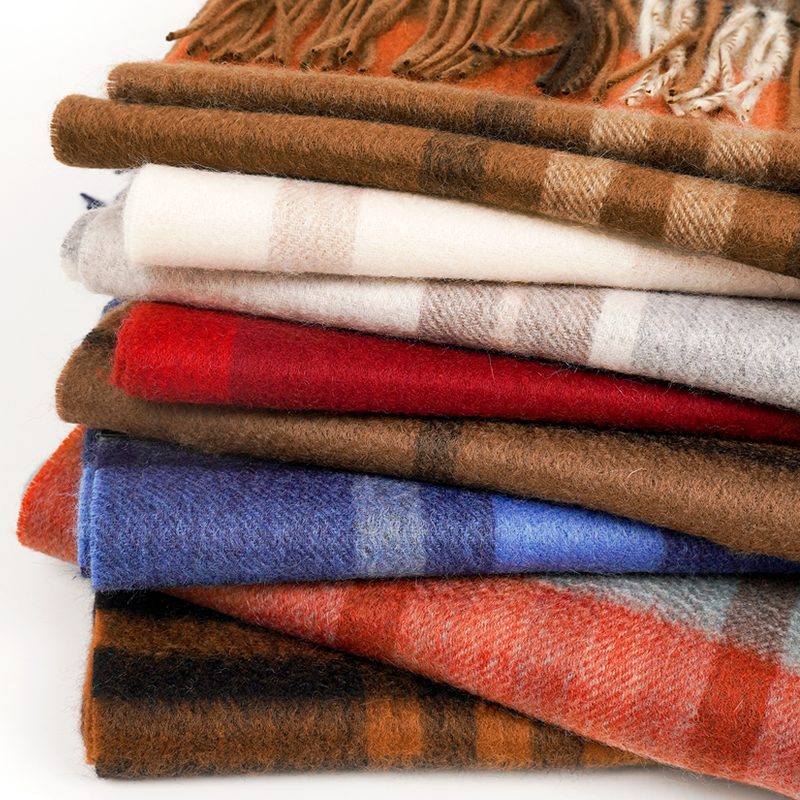 100% Cashmere Scarf   Plaid  W - Muffler Men Wool 리뷰 및 가격