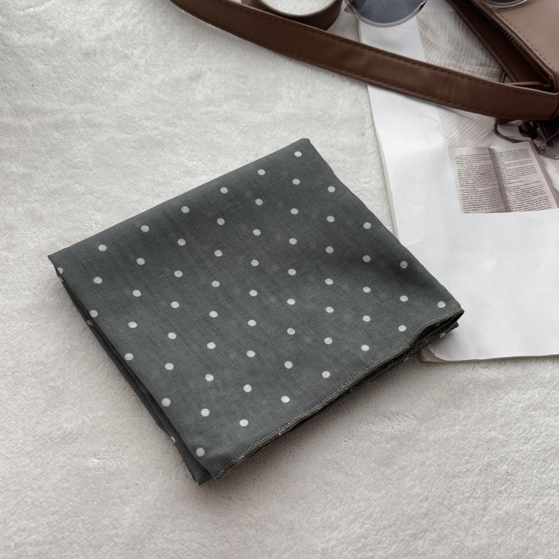 Lady Hair Dot Scarf Female Cot - Bandana Cotton 리뷰 및 가격