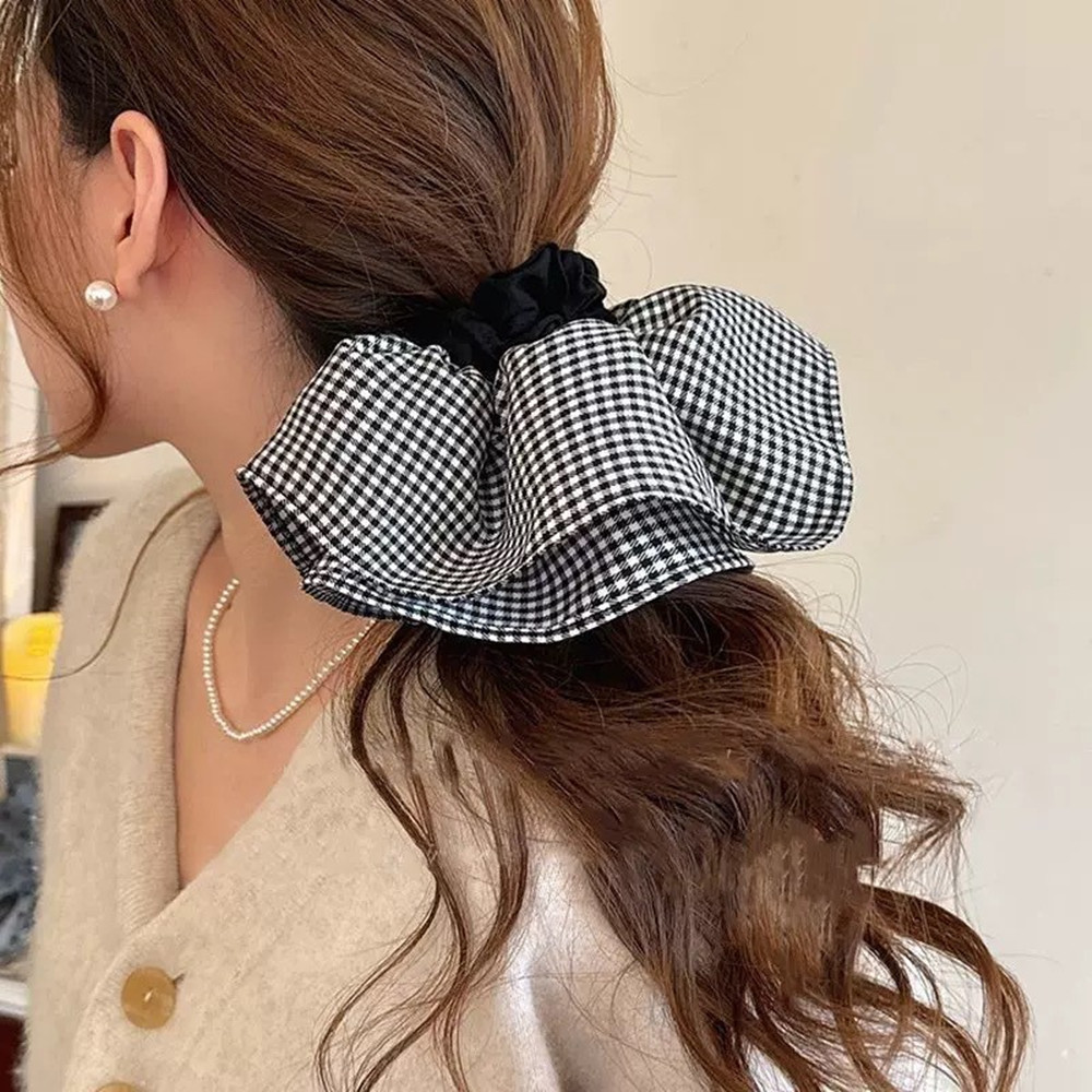 Extra Large Plaid Hair Ties El - Silk Tie Striped 리뷰 및 가격
