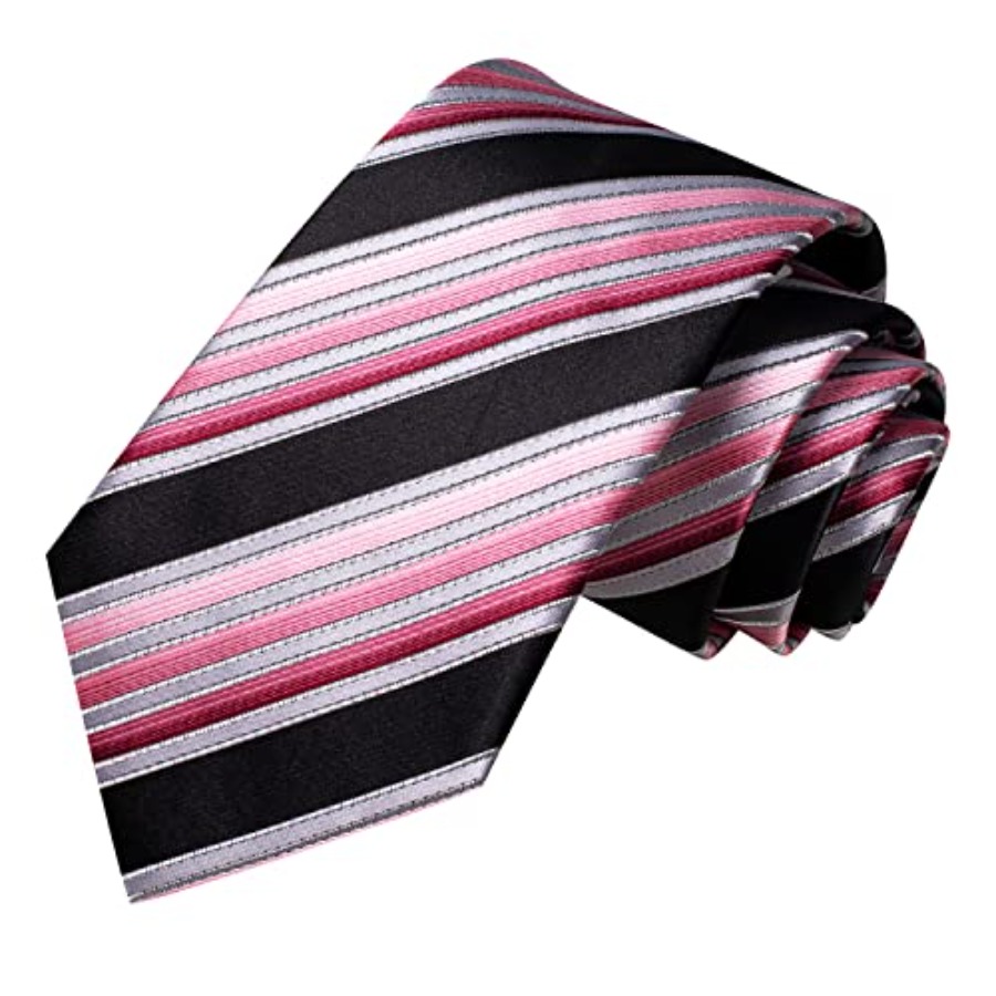 Men Ties Sets Silk Stripe Pais - Pocket Square Set 리뷰 및 가격