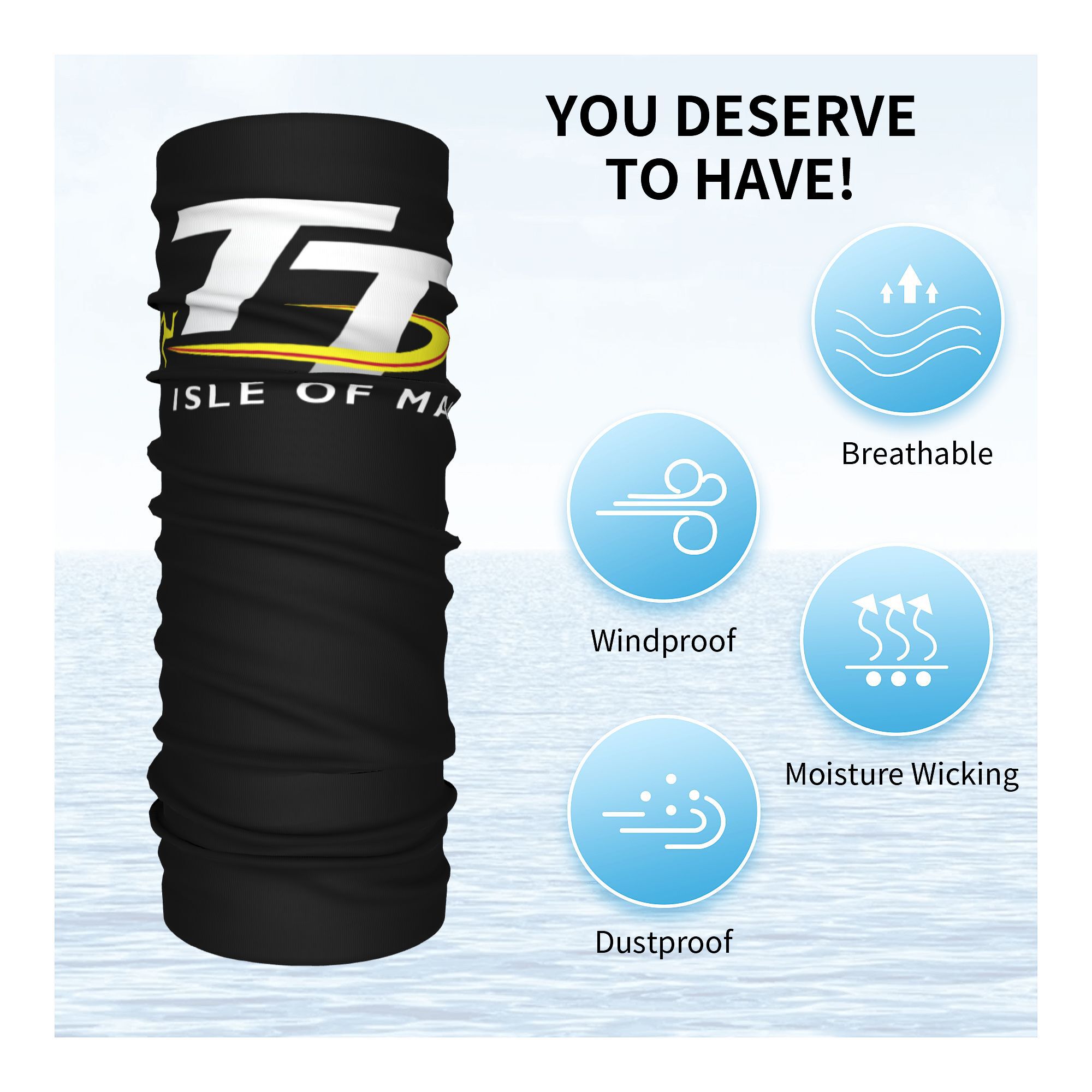 Custom Motorcycle Sport Isle o - Neck Warmer Tube 리뷰 및 가격