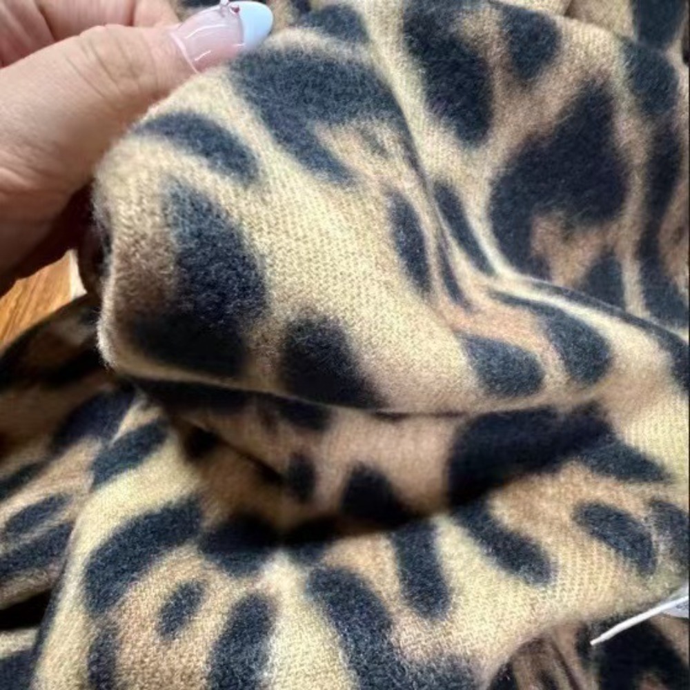 190*70CM Design Leopard Scarf  - Woven Scarf Blanket 리뷰 및 가격