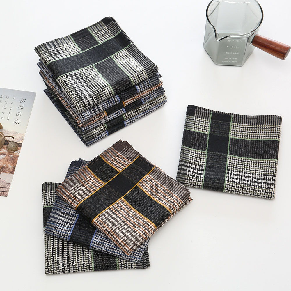 3/6/12 Pcs Men's Pure Cotton H - Handkerchief Cotton Men 리뷰 및 가격