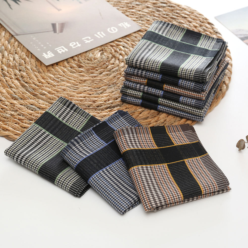 3/6/12 Pcs Men's Pure Cotton H - Handkerchief Cotton Men 리뷰 및 가격