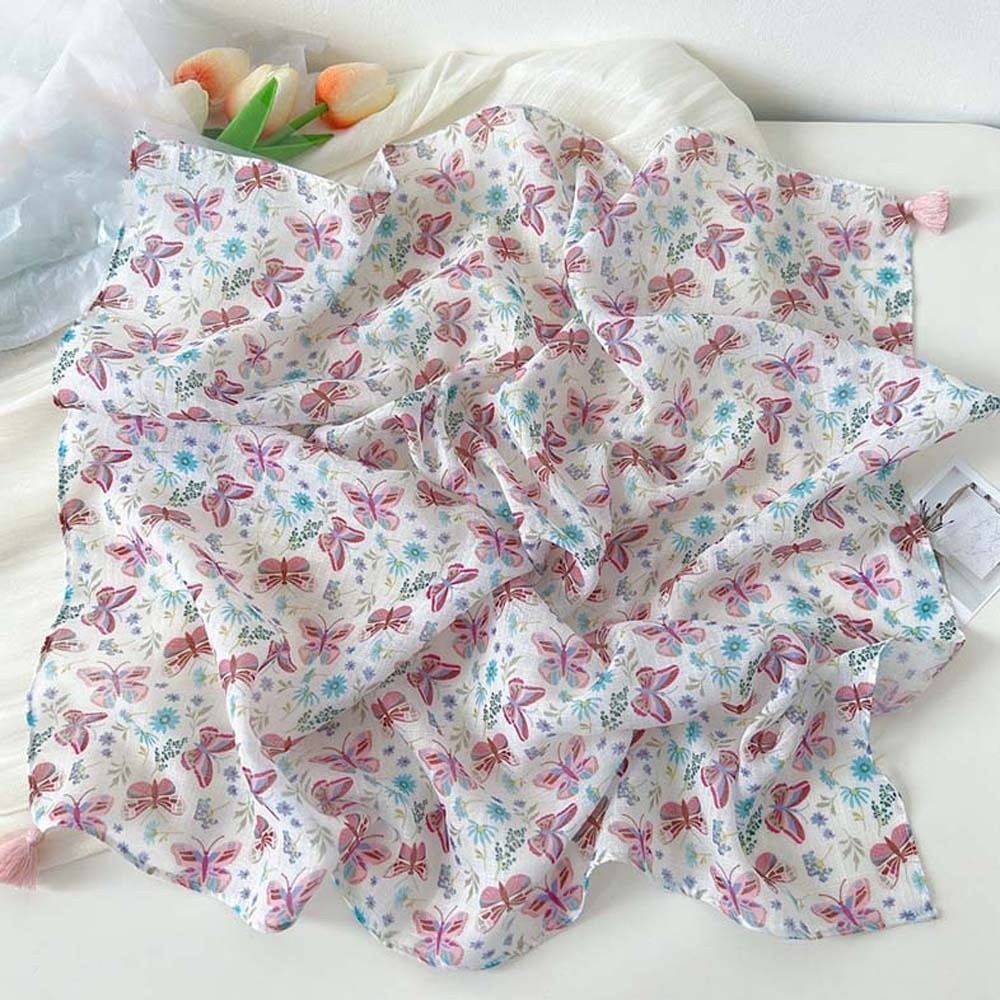 Neck Wrap Cotton-Linen Square  - Bandana Cotton 리뷰 및 가격