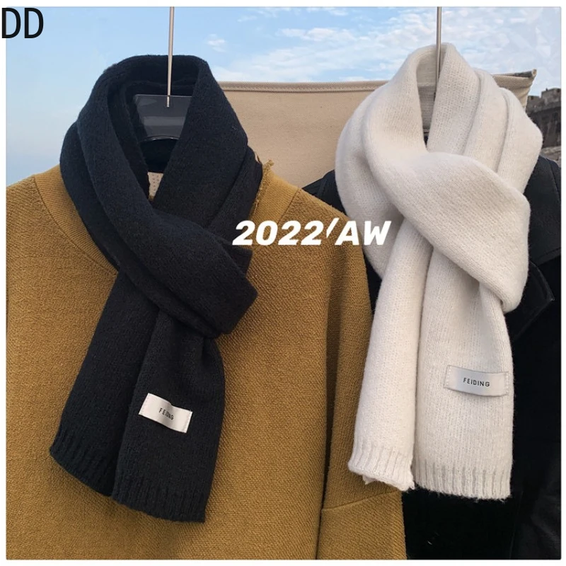 Simple Chic Solid Soft Scarf A - Muffler Men Wool 리뷰 및 가격