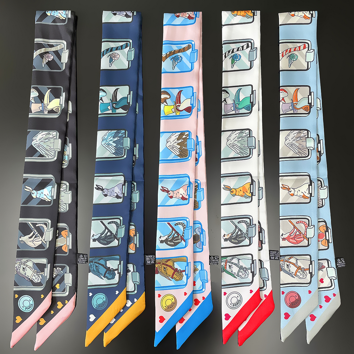 Brand Design Twill 100% Silk S - Silk Neck Scarf 리뷰 및 가격