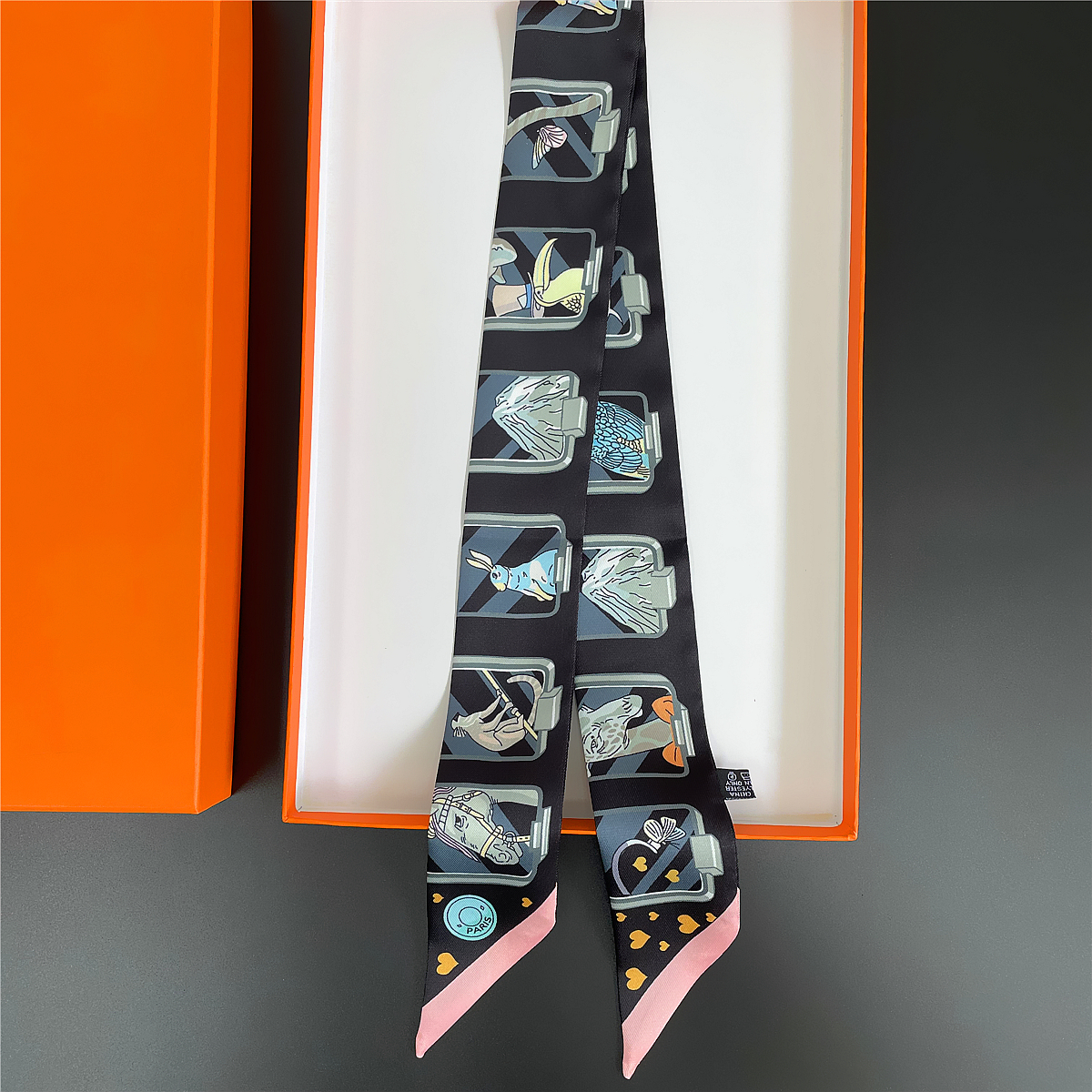 Brand Design Twill 100% Silk S - Silk Neck Scarf 리뷰 및 가격