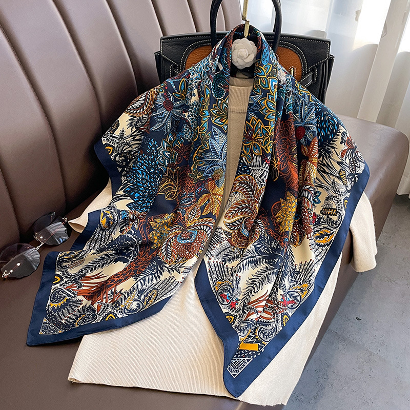 90*90cm Square Scarf Twill Cot - Bandana Cotton 리뷰 및 가격