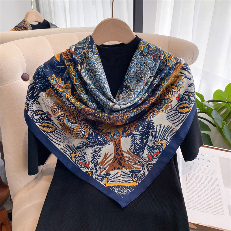 90*90cm Square Scarf Twill Cot - Bandana Cotton 리뷰 및 가격