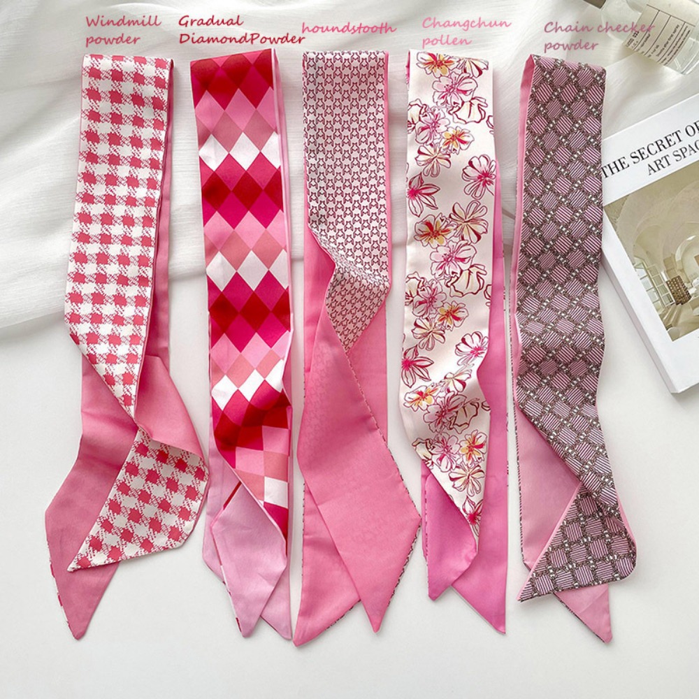 2-6pcs/set Silk Satin Scarf Wo - Silk Neck Scarf 리뷰 및 가격