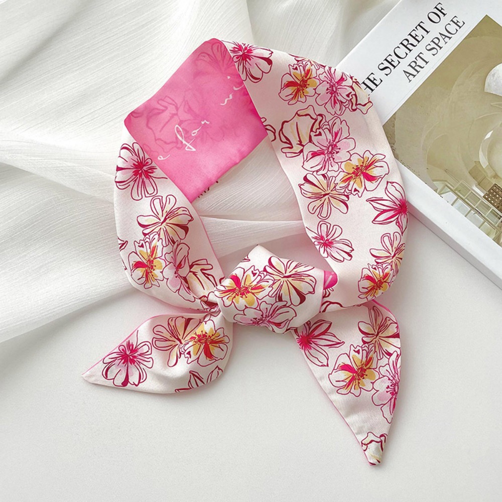 2-6pcs/set Silk Satin Scarf Wo - Silk Neck Scarf 리뷰 및 가격