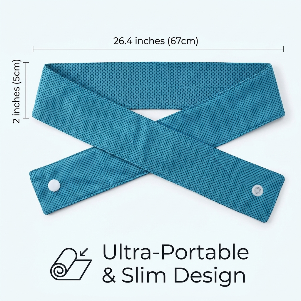 Cooling Neck Gaiter Scarf Band - Silk Neck Scarf 리뷰 및 가격