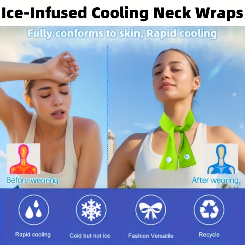 Cooling Neck Gaiter Scarf Band - Silk Neck Scarf 리뷰 및 가격