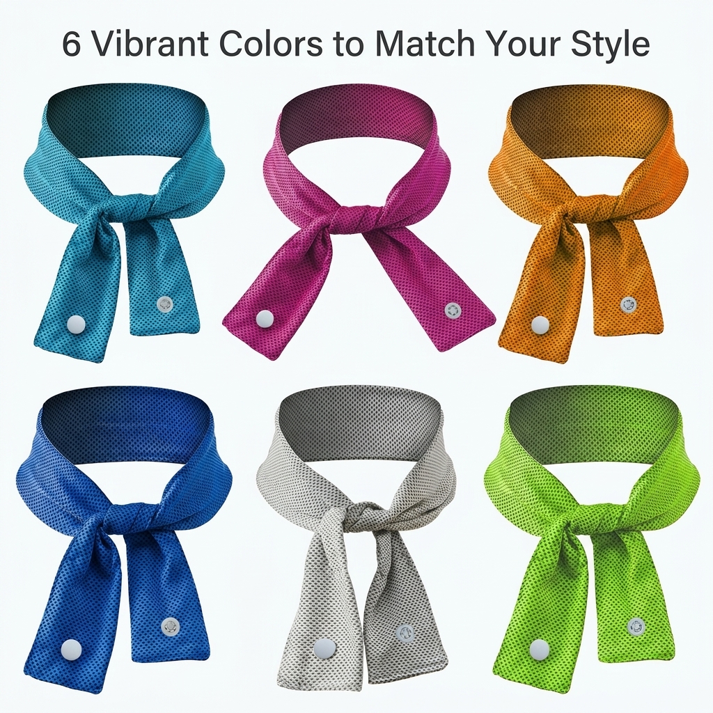 Cooling Neck Gaiter Scarf Band - Silk Neck Scarf 리뷰 및 가격