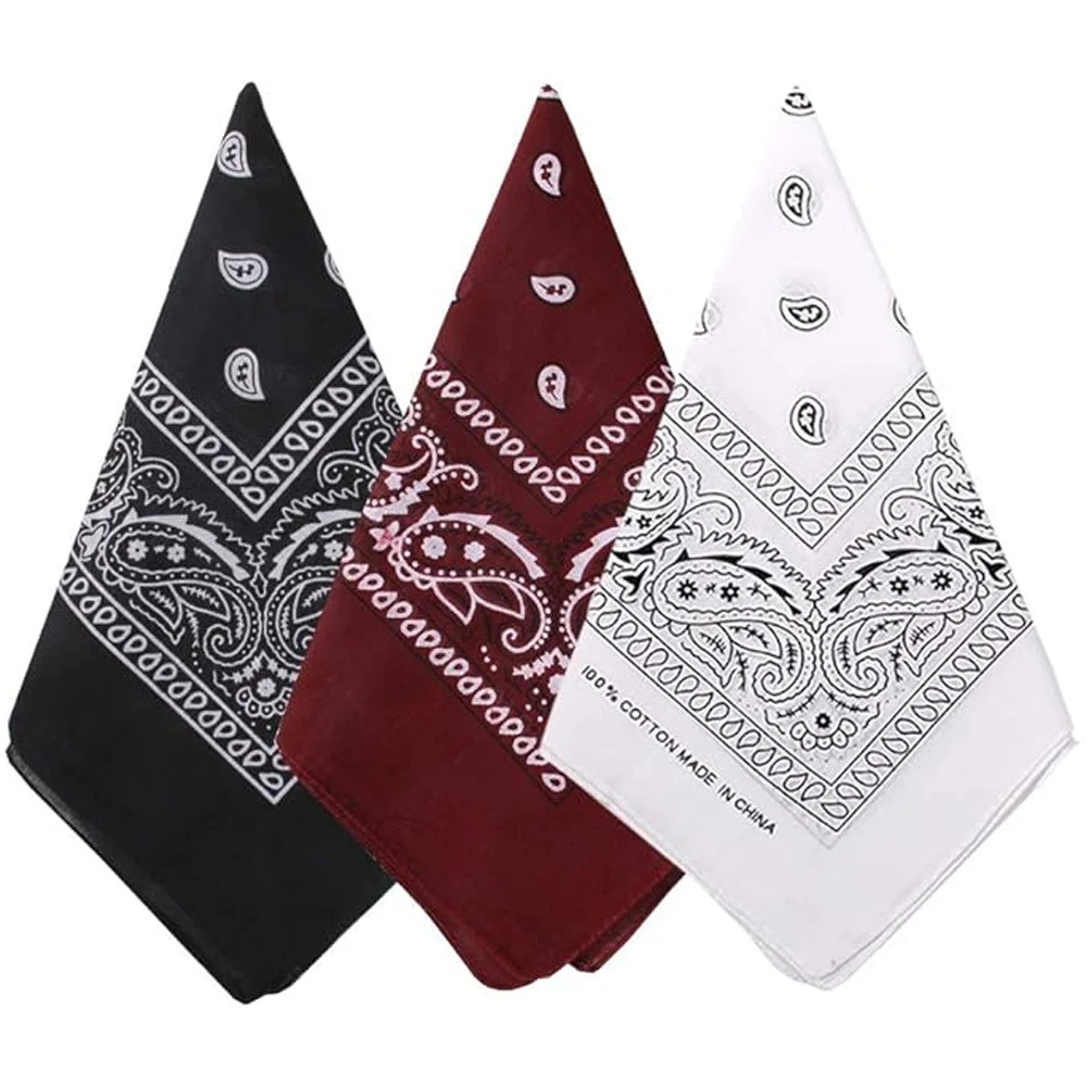 Unisex Men Women Bandana Hairb - Handkerchief Cotton Men 리뷰 및 가격