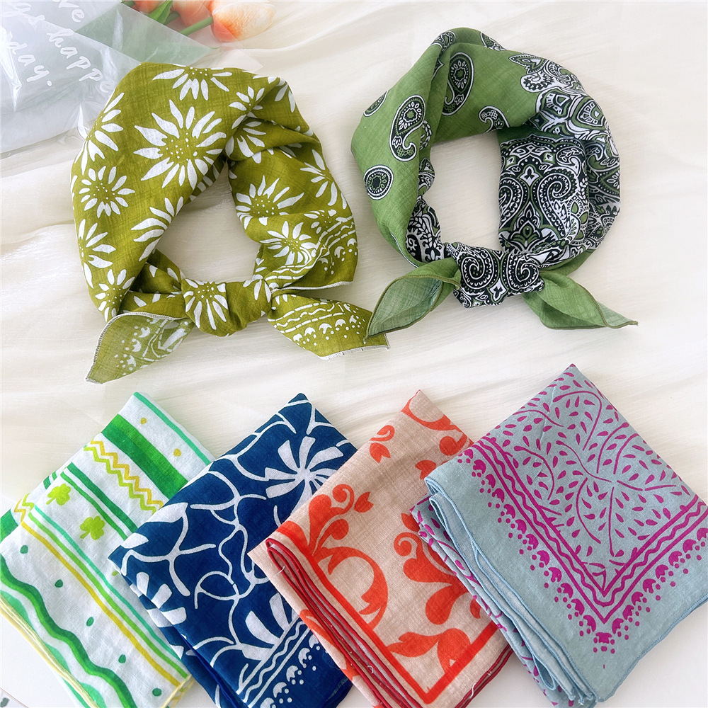Luxury Floral Print Cotton Lin - Bandana Cotton 리뷰 및 가격