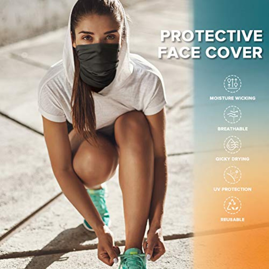 VULKIT 2 Pack Neck Gaiter Face - Face Scarf Mask 리뷰 및 가격