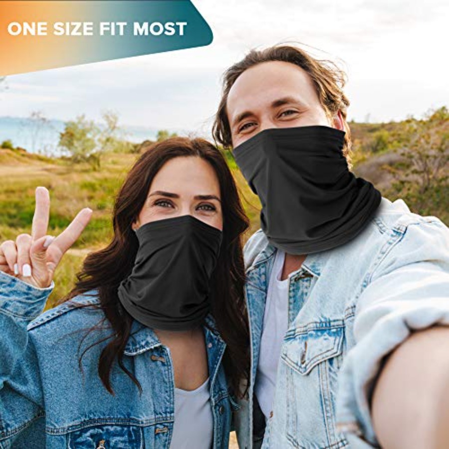 VULKIT 2 Pack Neck Gaiter Face - Face Scarf Mask 리뷰 및 가격