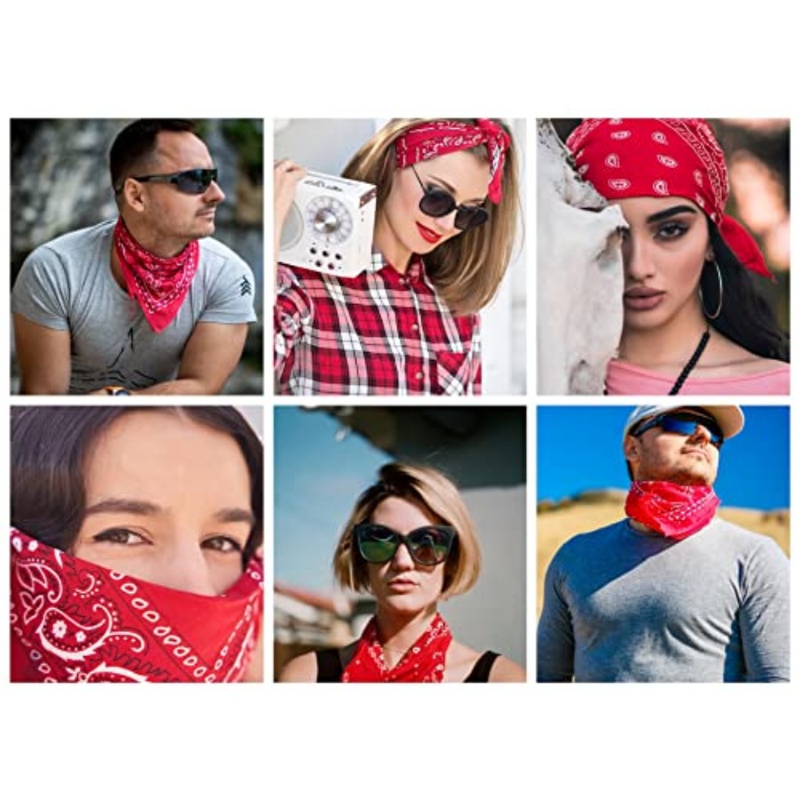 Gift Packaging Bandana for Men - Handkerchief Cotton Men 리뷰 및 가격