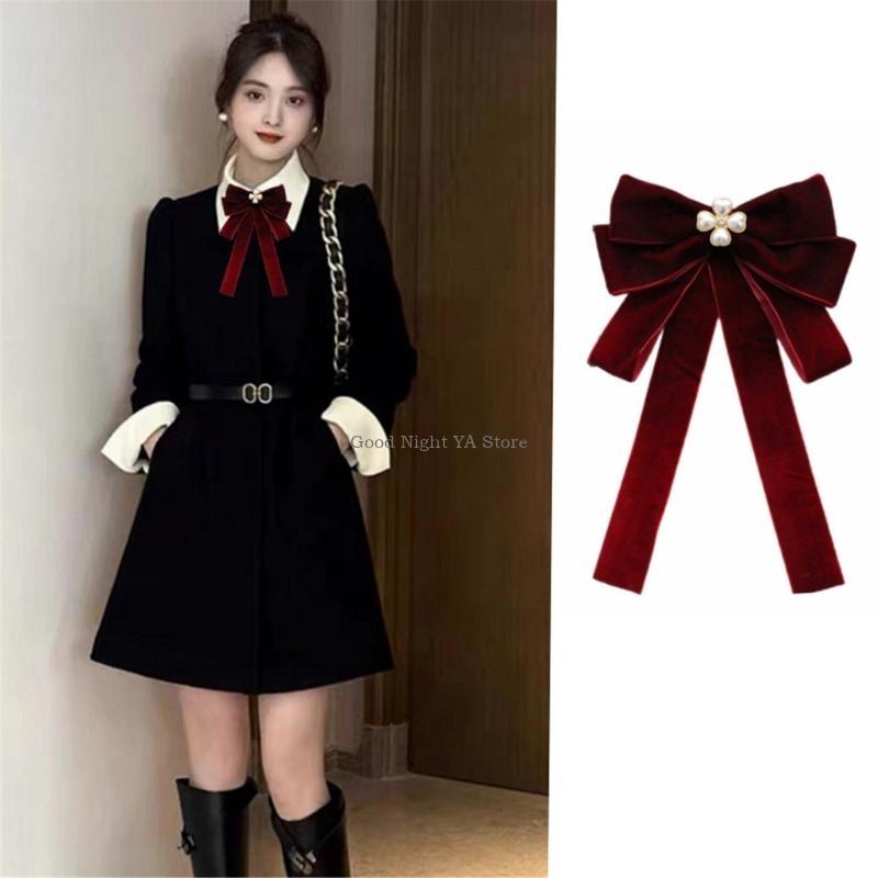 Luxurious Velvets Bows Tie for - Bow Tie Pre Tied 리뷰 및 가격