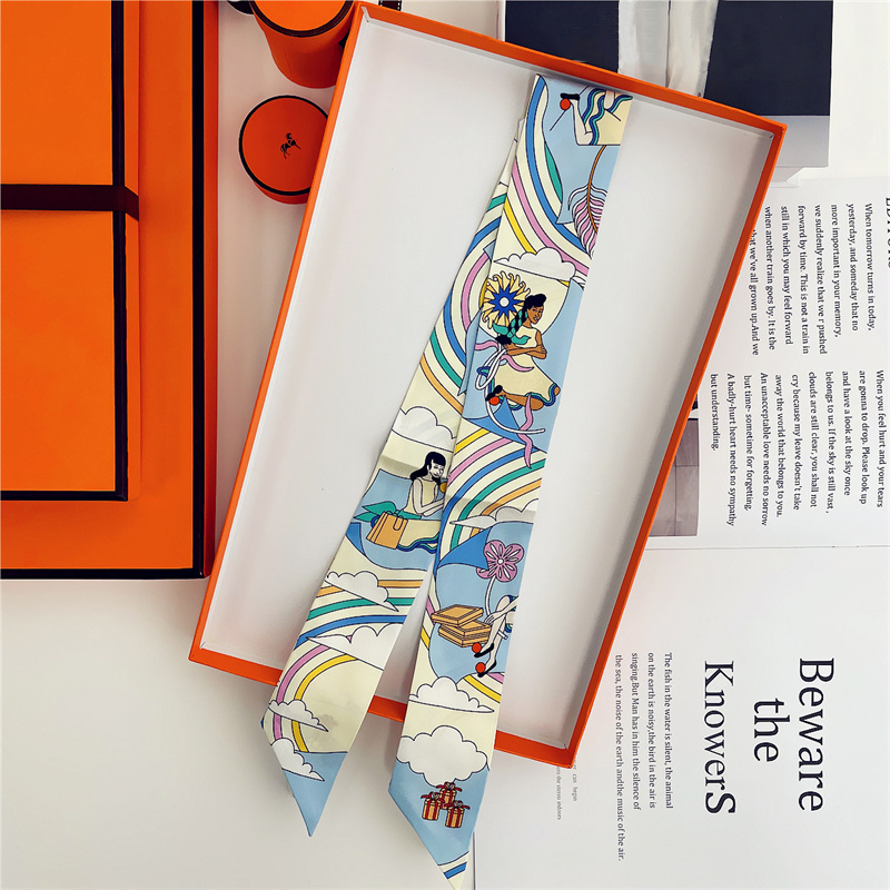 Women 100% Mulberry Silk Scarf - Silk Neck Scarf 리뷰 및 가격