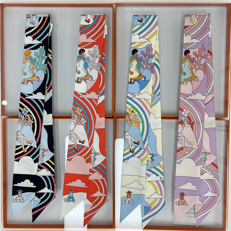 Women 100% Mulberry Silk Scarf - Silk Neck Scarf 리뷰 및 가격