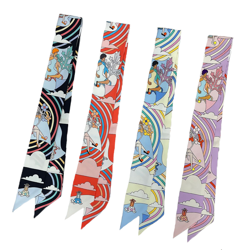 Women 100% Mulberry Silk Scarf - Silk Neck Scarf 리뷰 및 가격