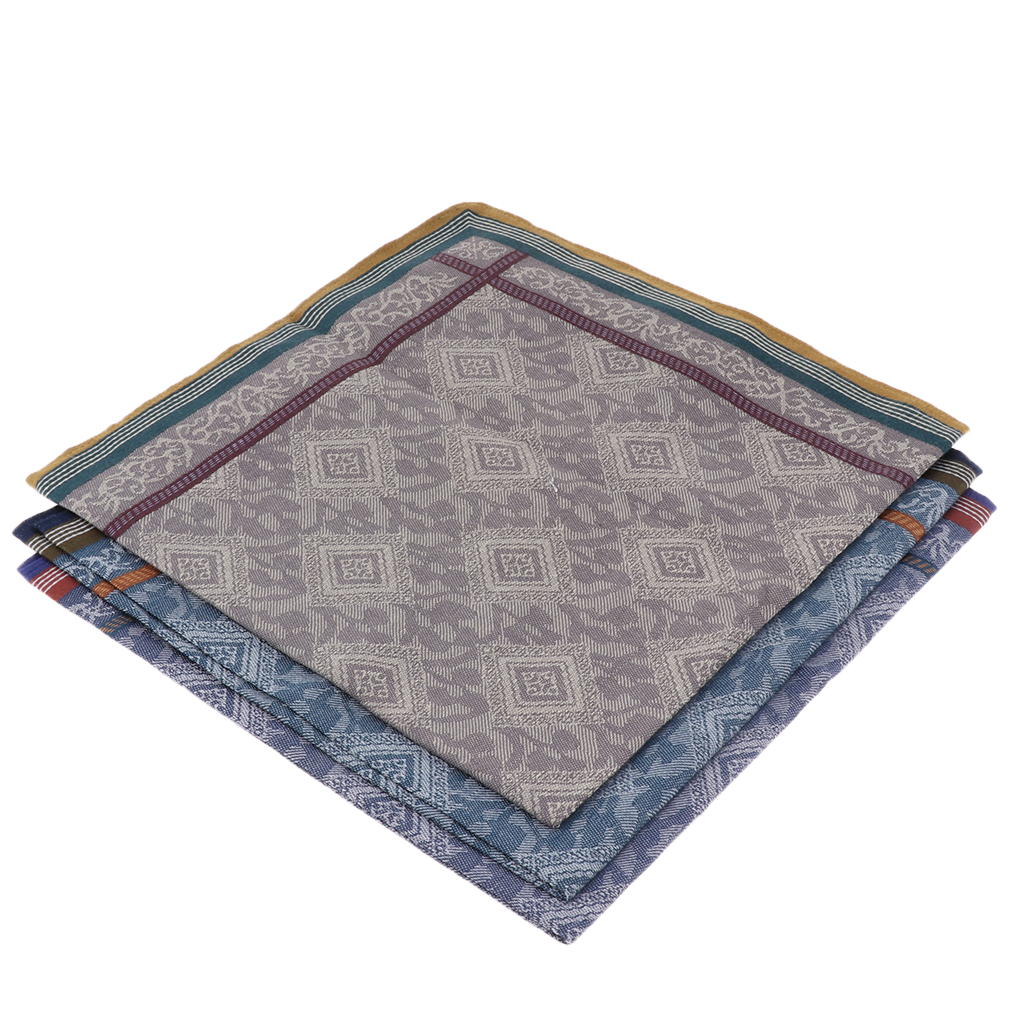 3pcs Classic Mens Plaid Handke - Handkerchief Cotton Men 리뷰 및 가격