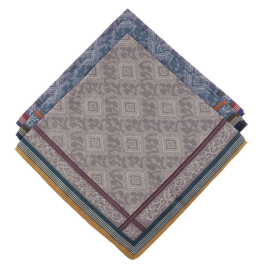 3pcs Classic Mens Plaid Handke - Handkerchief Cotton Men 리뷰 및 가격