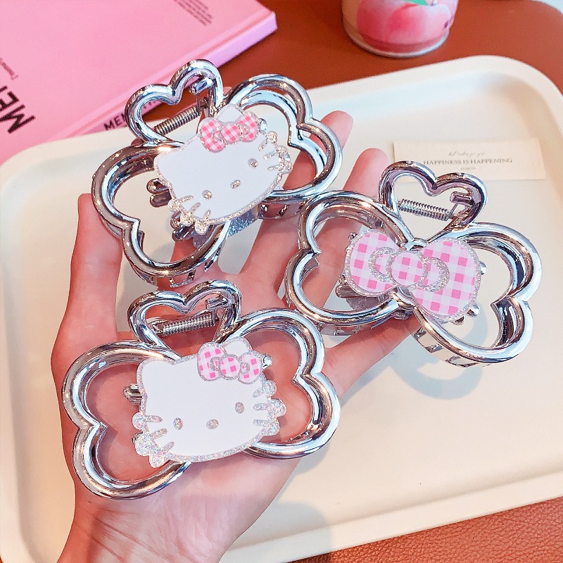 Hello Kitty Kawaii Shark Clip  - Tie Clip Silver 리뷰 및 가격