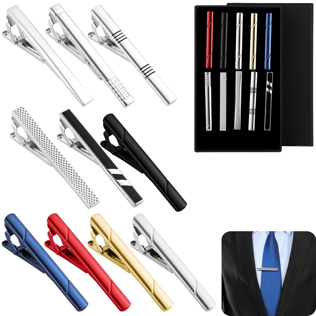 10Pcs Tie Clips Tie Clip Set F - Tie Bar Set Gift 리뷰 및 가격