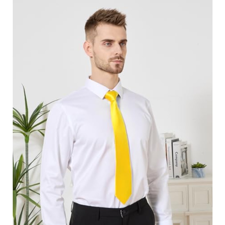 Men's Tie Set Solid Pure Color - Pocket Square Set 리뷰 및 가격