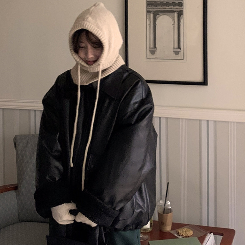 Knitted Hooded Infinity Scarf  - Infinity Scarf Knit 리뷰 및 가격