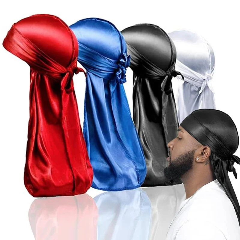 New silk Durag Bandana Turban  - Bandana Doo Rag 리뷰 및 가격