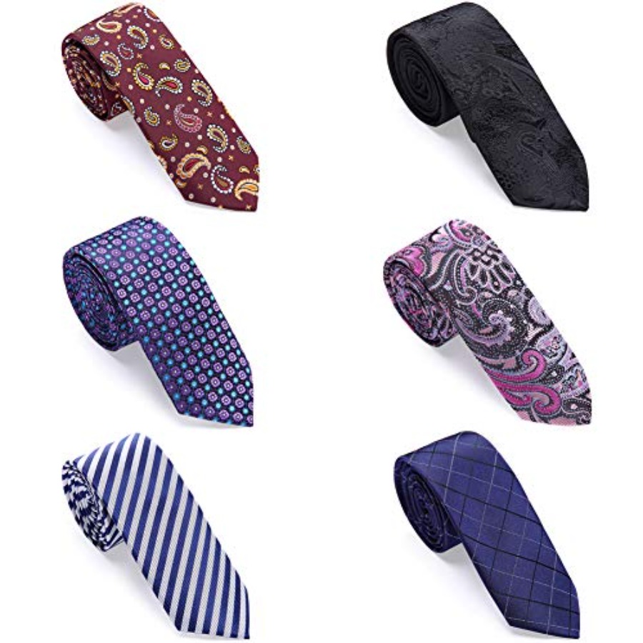 4 Packs Skinny Neckties for Me - Skinny Tie Men 리뷰 및 가격