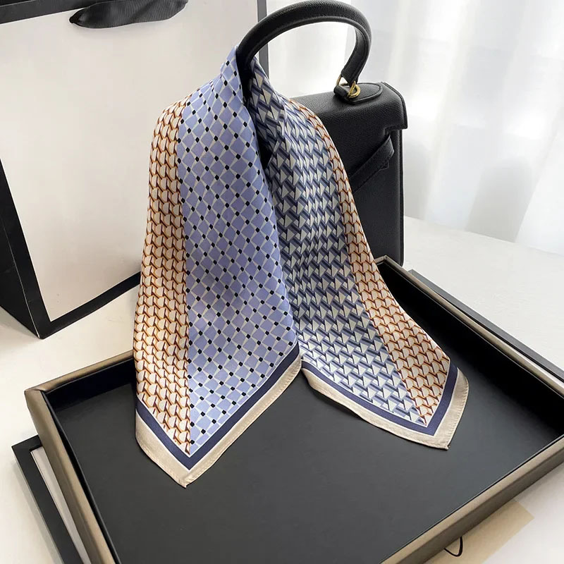 New scarf women spring printed - Scarf Silk Square 리뷰 및 가격