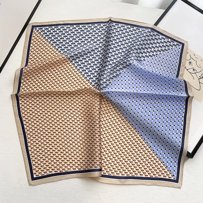 New scarf women spring printed - Scarf Silk Square 리뷰 및 가격