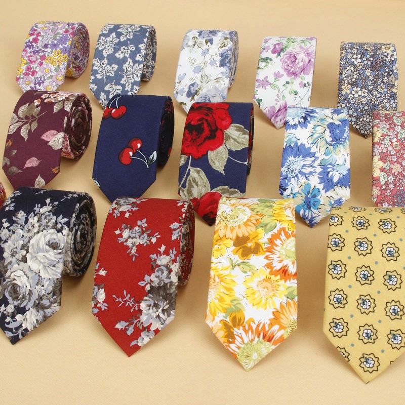 Brand New Floral Tie for Men's - Skinny Tie Men 리뷰 및 가격