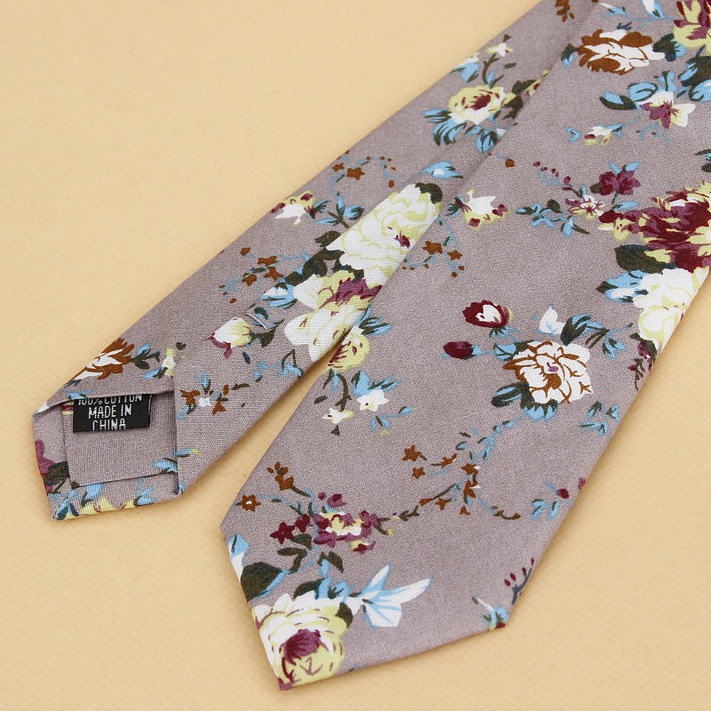 Brand New Floral Tie for Men's - Skinny Tie Men 리뷰 및 가격