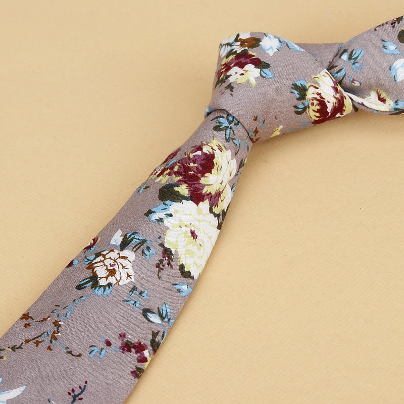 Brand New Floral Tie for Men's - Skinny Tie Men 리뷰 및 가격