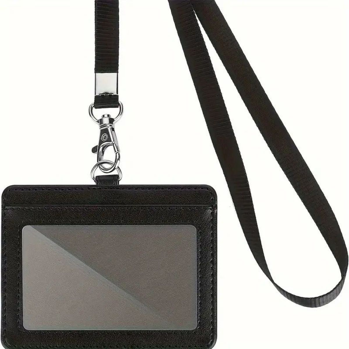 1 pc Horizontal ID badge holde - Lanyard Badge Holder 리뷰 및 가격