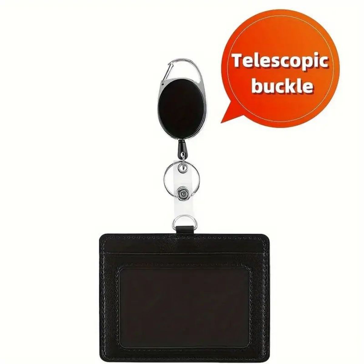 1 pc Horizontal ID badge holde - Lanyard Badge Holder 리뷰 및 가격