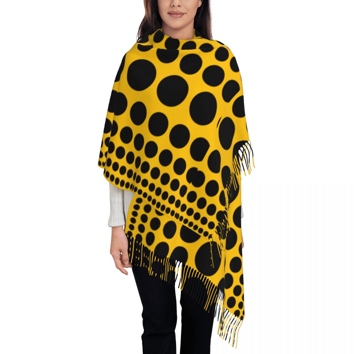 Infinity Polka Dots Scarf for  - Infinity Scarf Knit 리뷰 및 가격